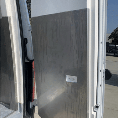 Bescherming - Inox bescherming deurschelpen